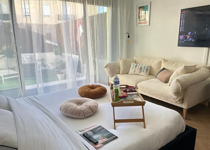 Monaco Cap D\'Ail Studio & Jardin